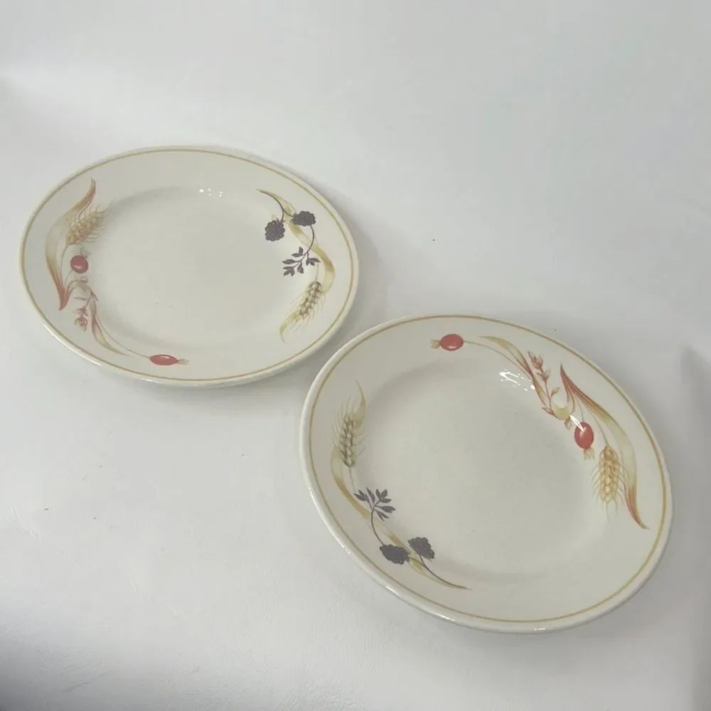 Churchill Bramble Side Plate 6 1/2 In Each Faye Fine English Tableware Set 2